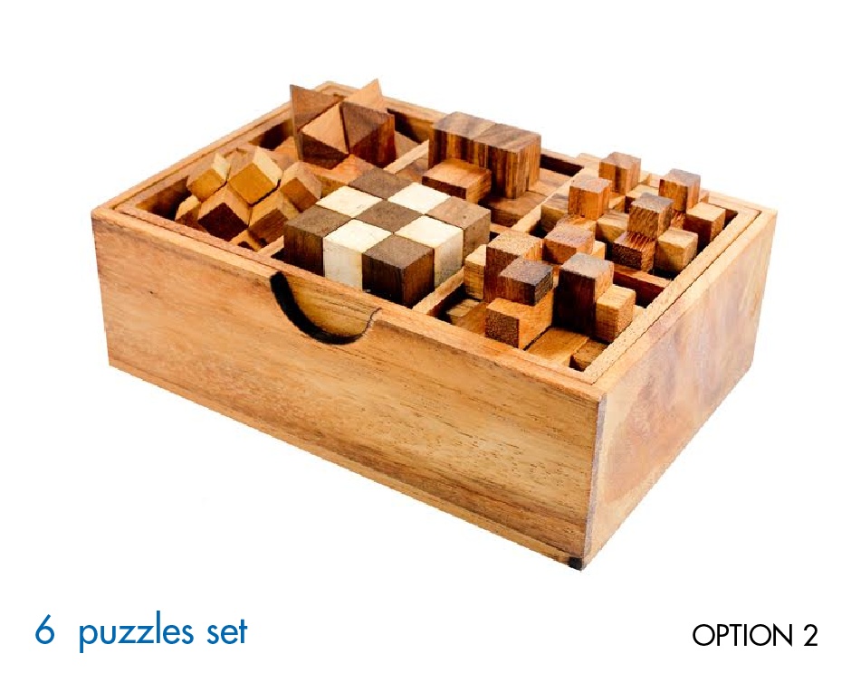 12 & Up for Intricate Wooden Puzzle Sets New Puzzles Available