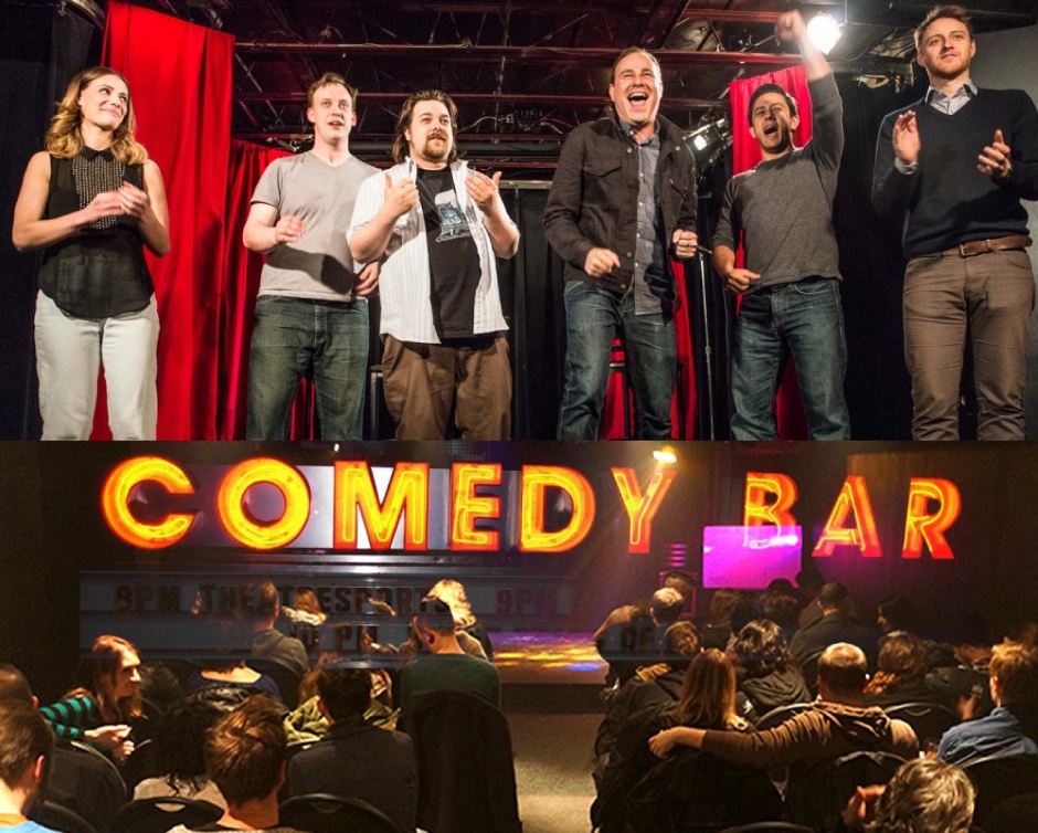 12 for 2 Tickets to Comedy Bar with 20 to Spend at the Bar Buytopia