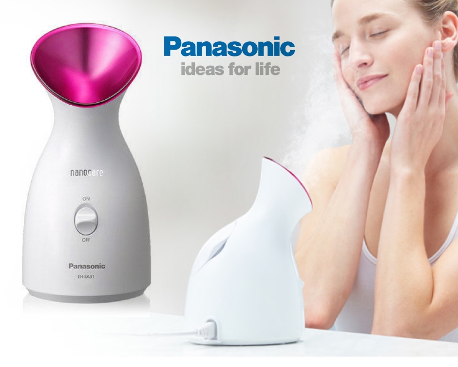 139 for a Panasonic NanoCare Minus Ion Facial Skin Steamer in Pink
