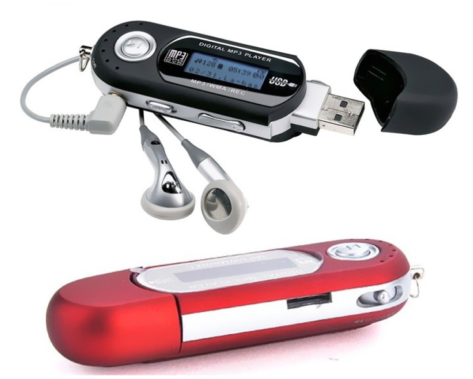 10 for a Portable MP3 Player with a BuiltIn USB Drive, Choose from 3 Colours Buytopia