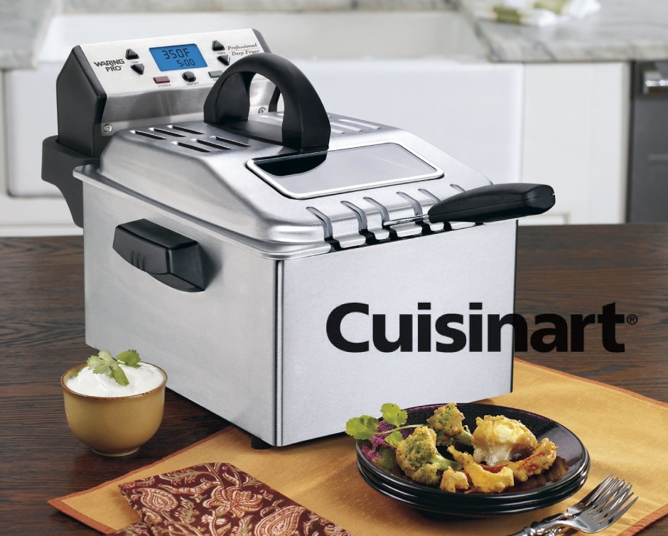 59 for a Refurbished Cuisinart 3 Basket Digital Deep Fryer Buytopia