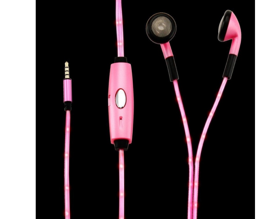 13 for a Pair of LED Neon Light Up Earbuds, Choose from 3 Colours Buytopia