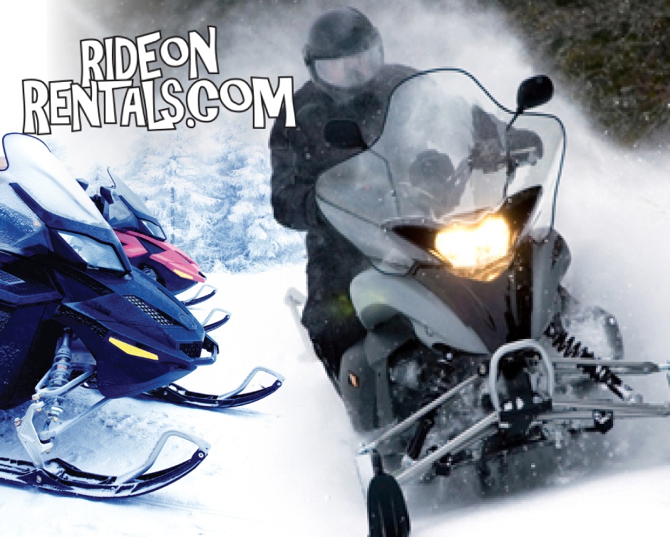 59 for a 1Hour Snowmobile Rental for 2 OR 79 for 1Hour to Explore