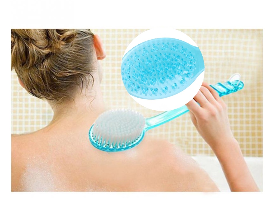 12 for an Exfoliating Double Sided Shower Back Brush Buytopia