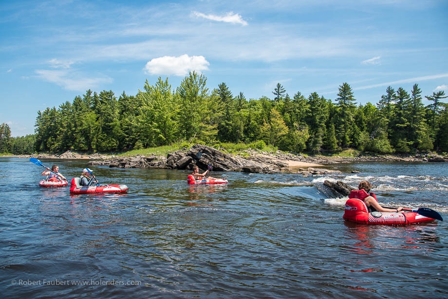 10 & Up for a Tubing and Camping Adventure on the Ottawa River! Buytopia