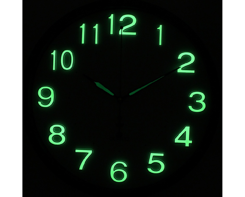 9 for a DIY Glow In The Dark Wall Clock Buytopia