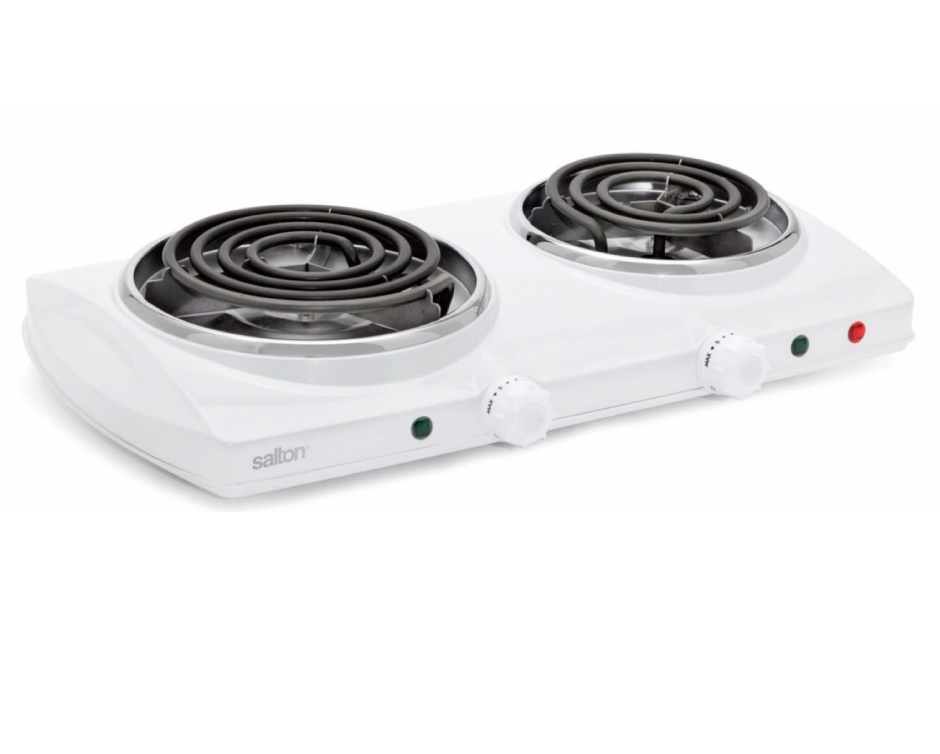 25 for a Salton Portable Double Burner Hot Plate Buytopia