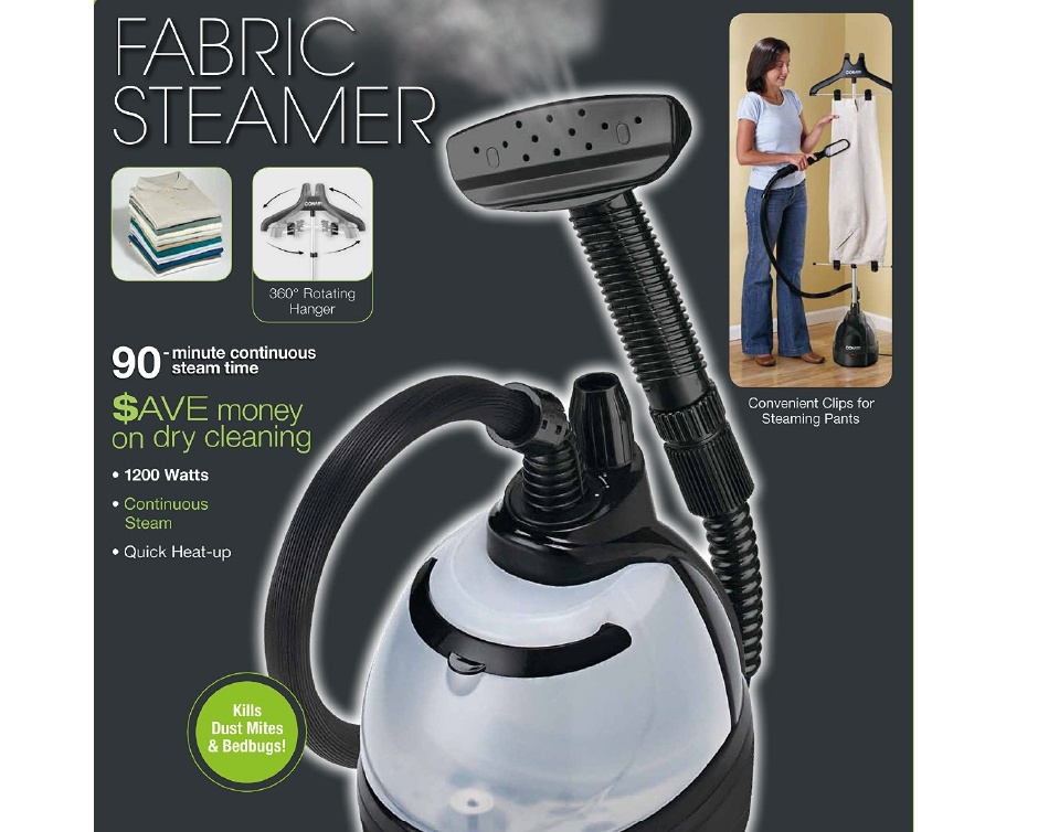 49 for Conair GS100 Deluxe Fabric Steamer Buytopia