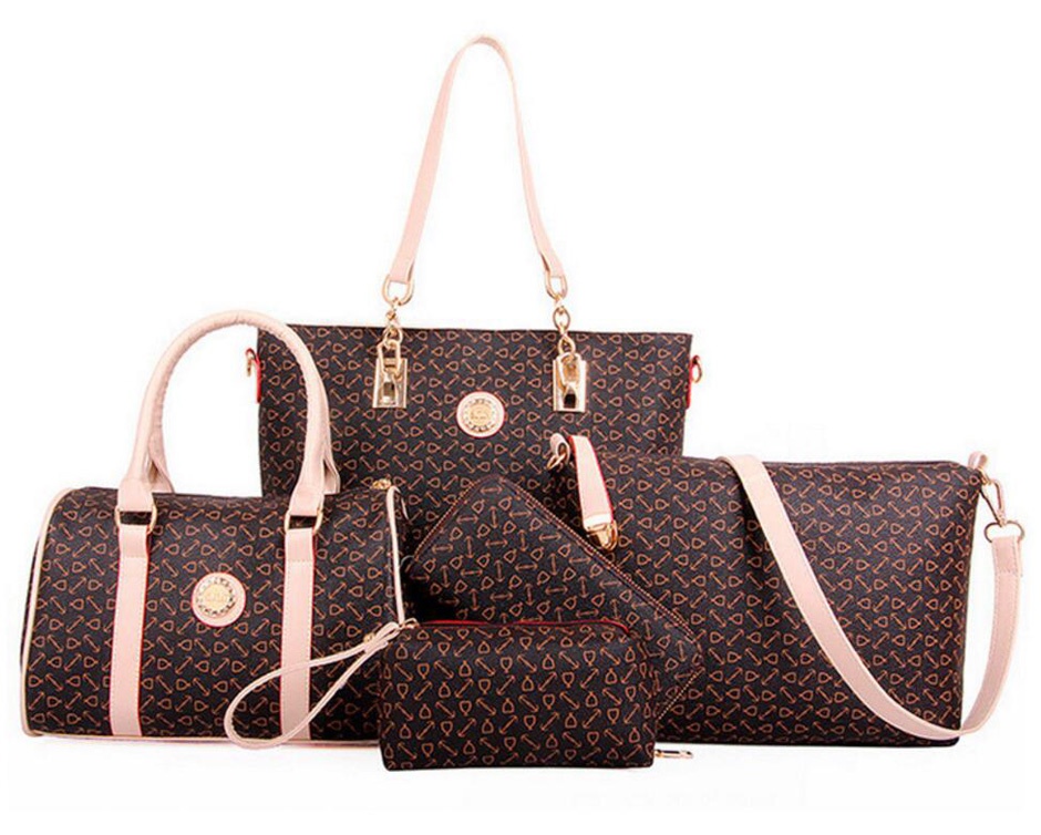 55 for a Louis Vuitton Inspired 5Piece Handbag Set Buytopia