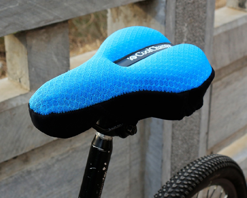 cushioned bike seat cover