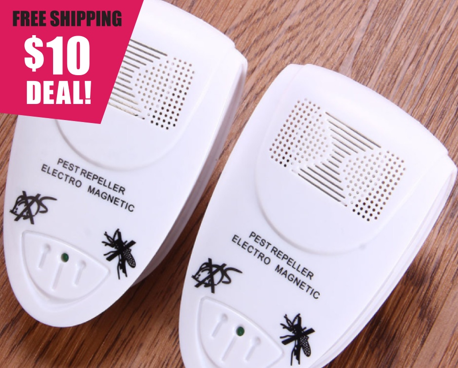 10 for a Wall Plug In Mosquito & Insect Repellent OR 18 for Two
