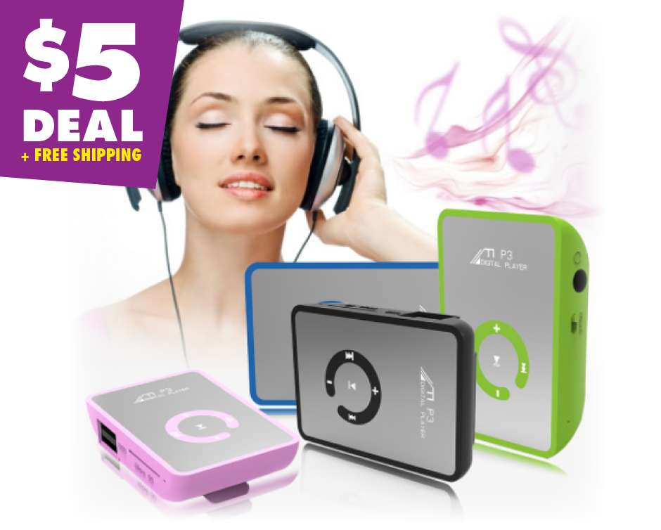 5 for a Stylish MP3 Player Buytopia
