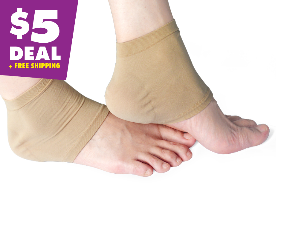 5 for a Pair of Gel Pain Relief Ankle Socks Buytopia