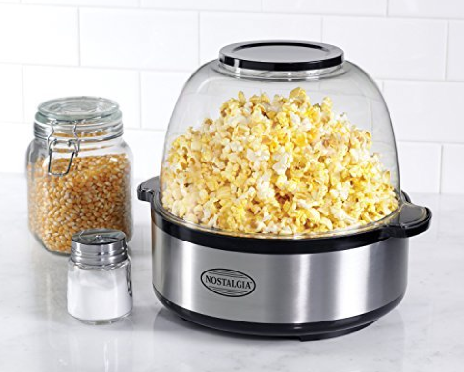 38 for a Nostalgia Dome Popcorn Maker Buytopia