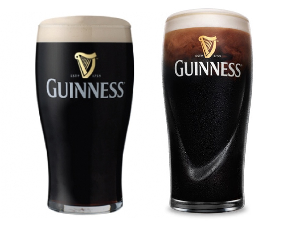 6.99 for a Set of Two Guinness Pint Glasses Buytopia