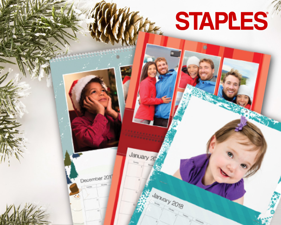 Custom Calendars from Staples - Starting at $10  Buytopia
