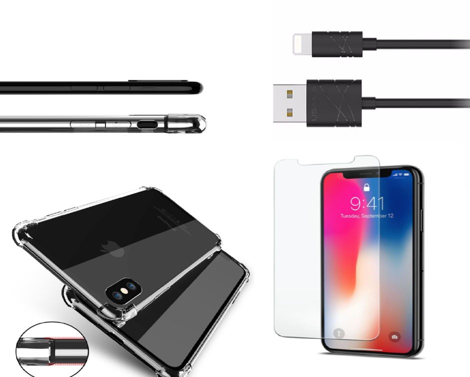 14 for an iPhone X Accessory Bundle Buytopia